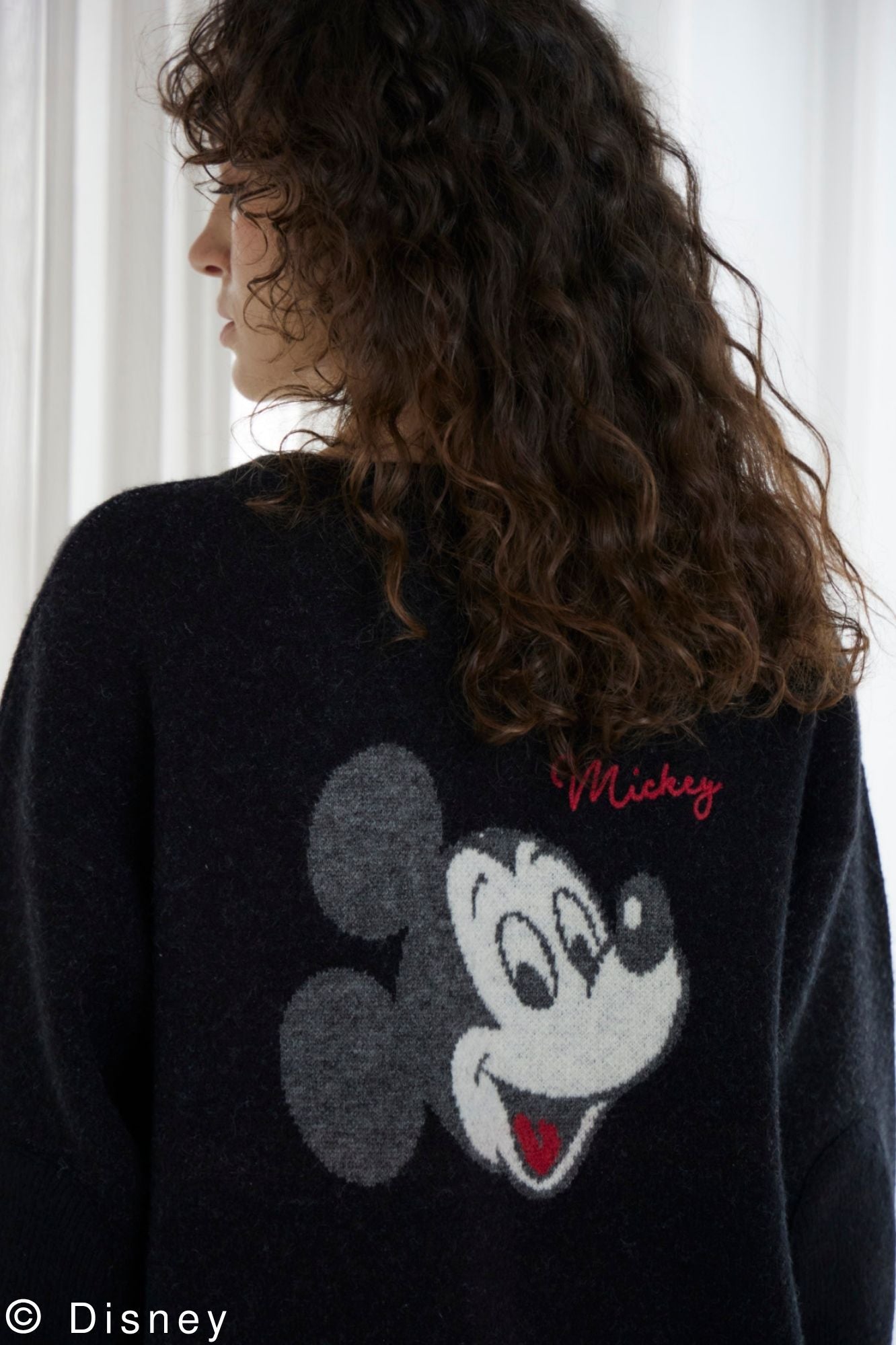 ［Mickey Mouse］Knit Cadigan