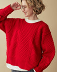 Aran Knit Pullover