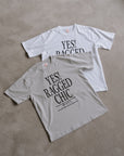 YES RAGGED CHIC tee