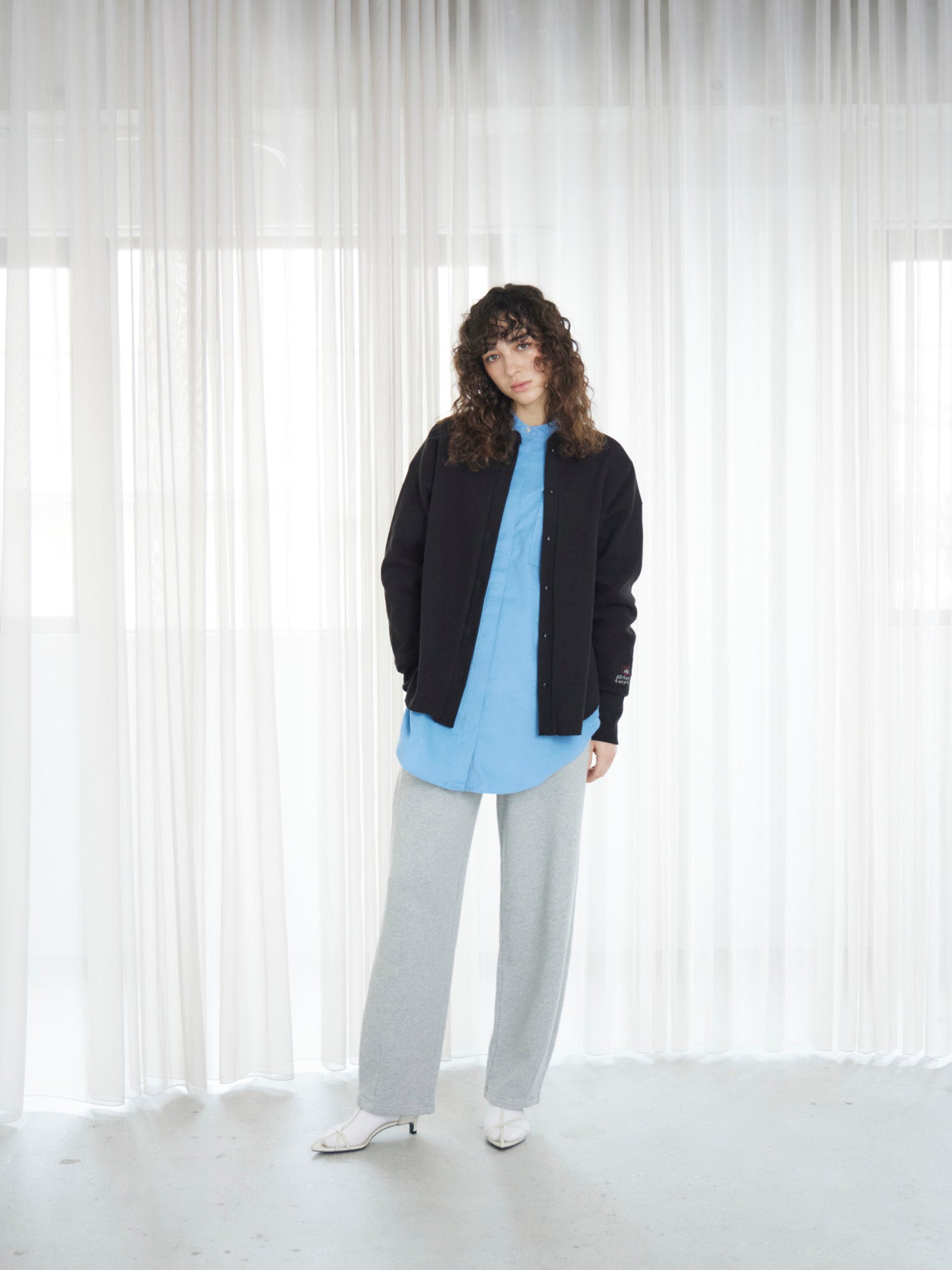 Waffle 2way Cardigan