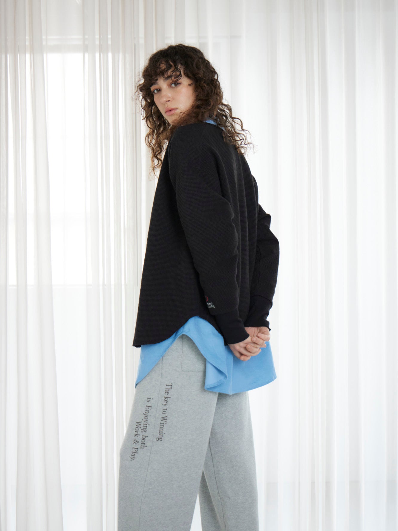 Waffle 2way Cardigan