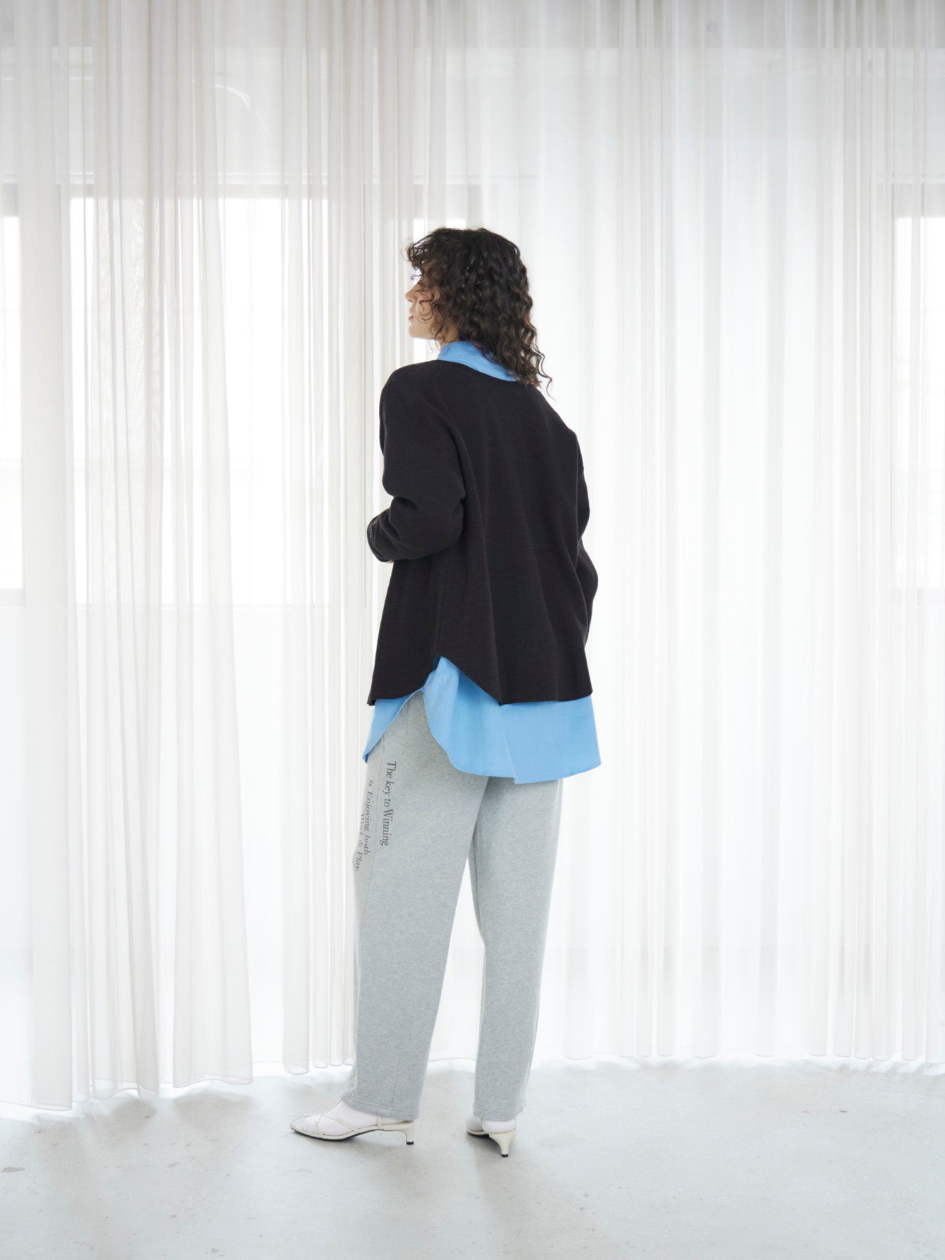 Waffle 2way Cardigan