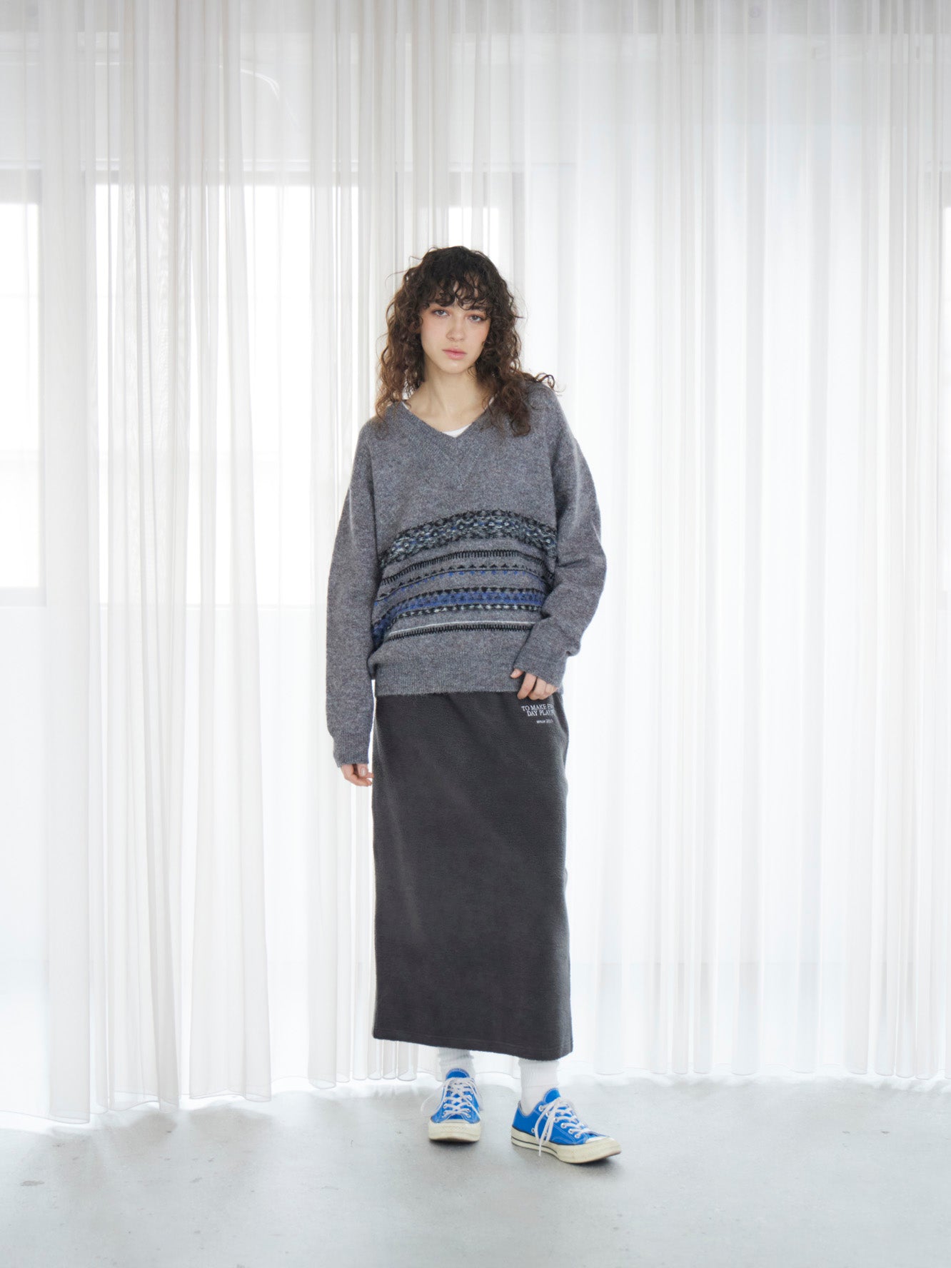 Embroidery Boa Skirt – +81BRANCA