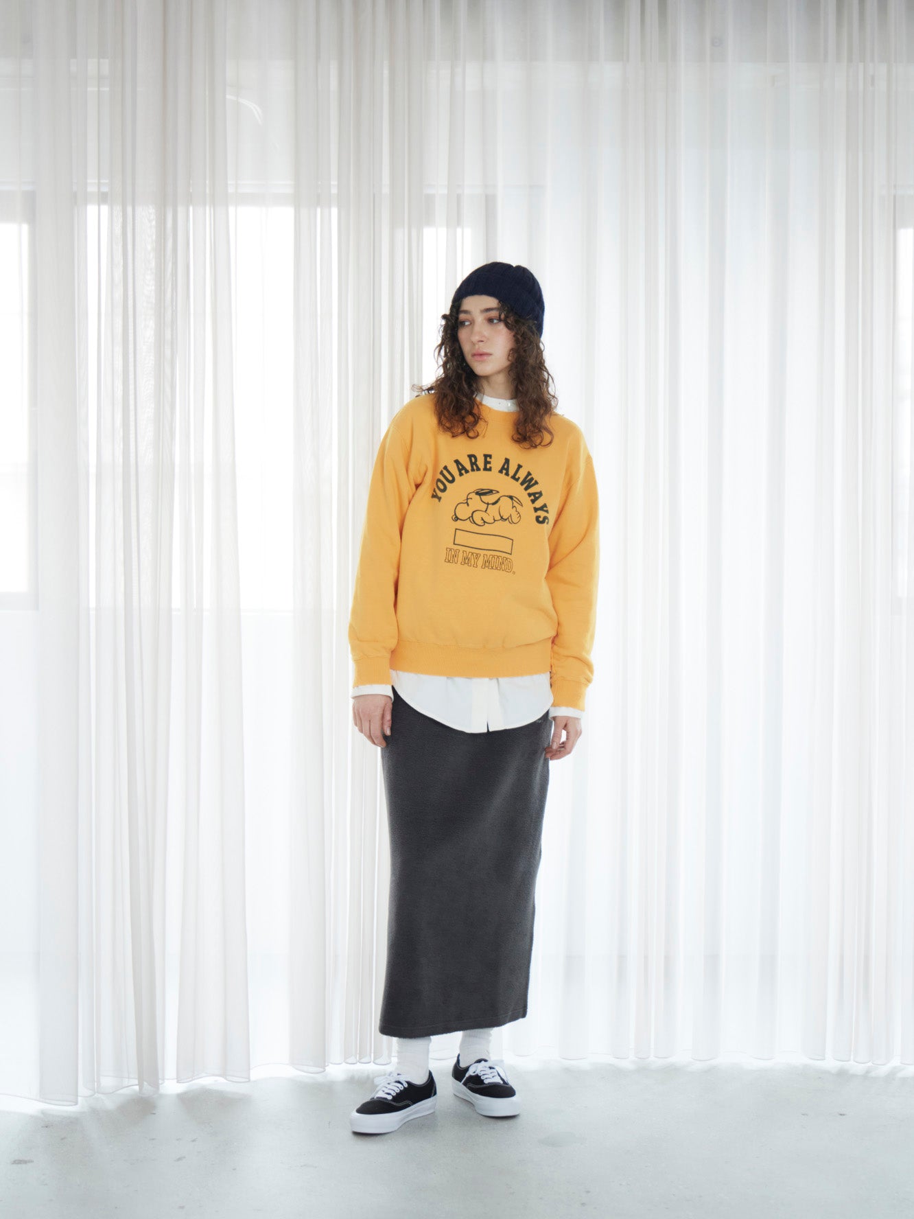 Embroidery Boa Skirt