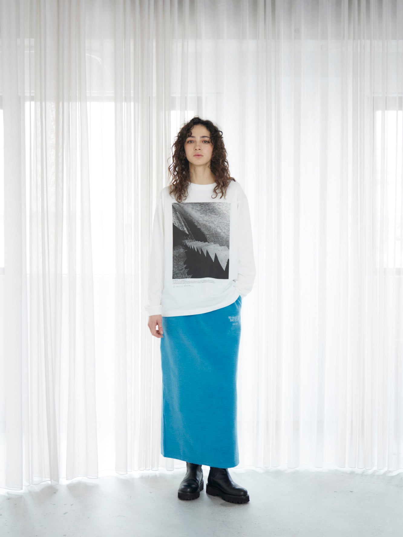 Embroidery Boa Skirt