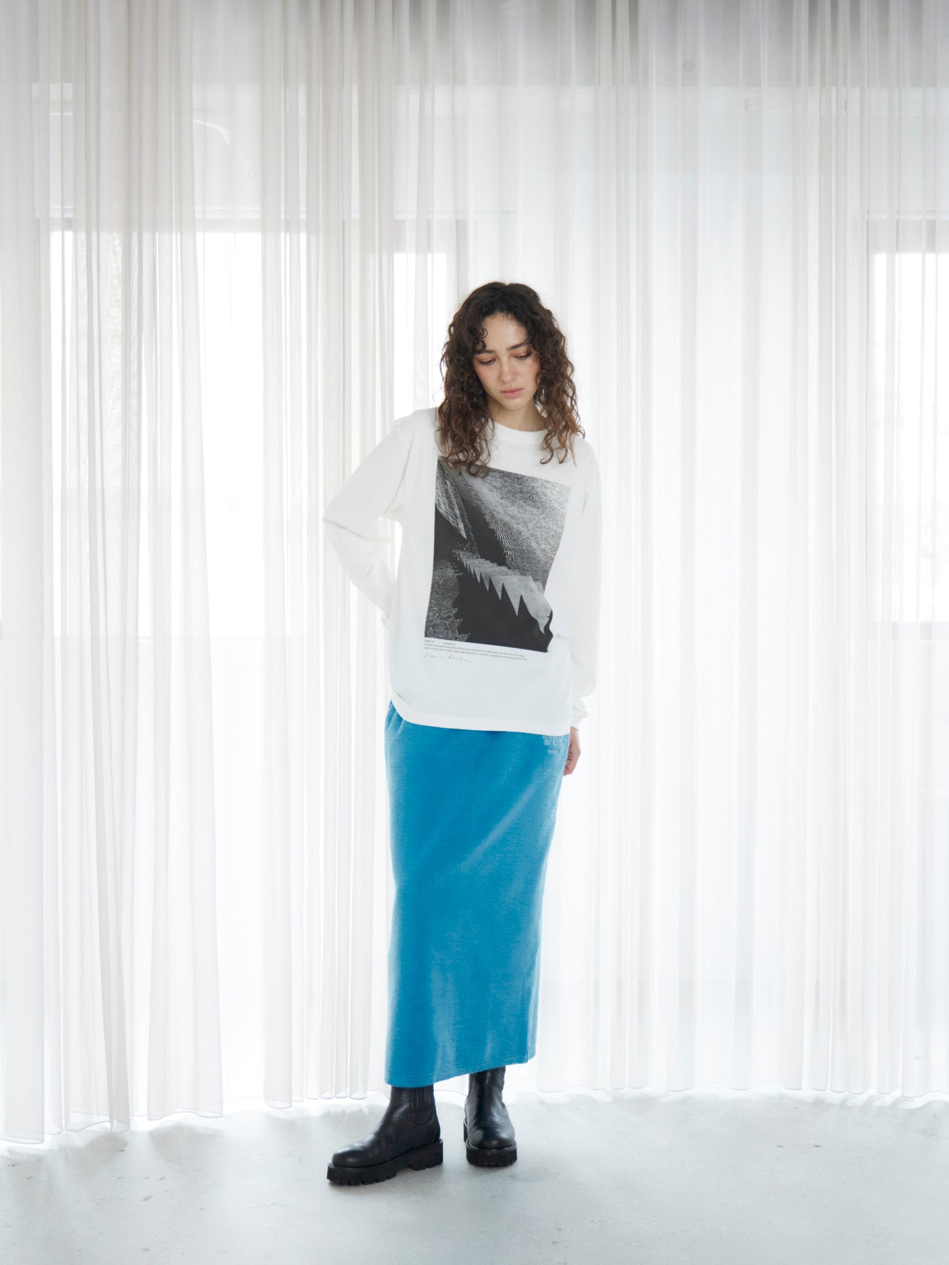 Embroidery Boa Skirt