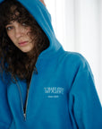 Embroidery Boa Hoodie
