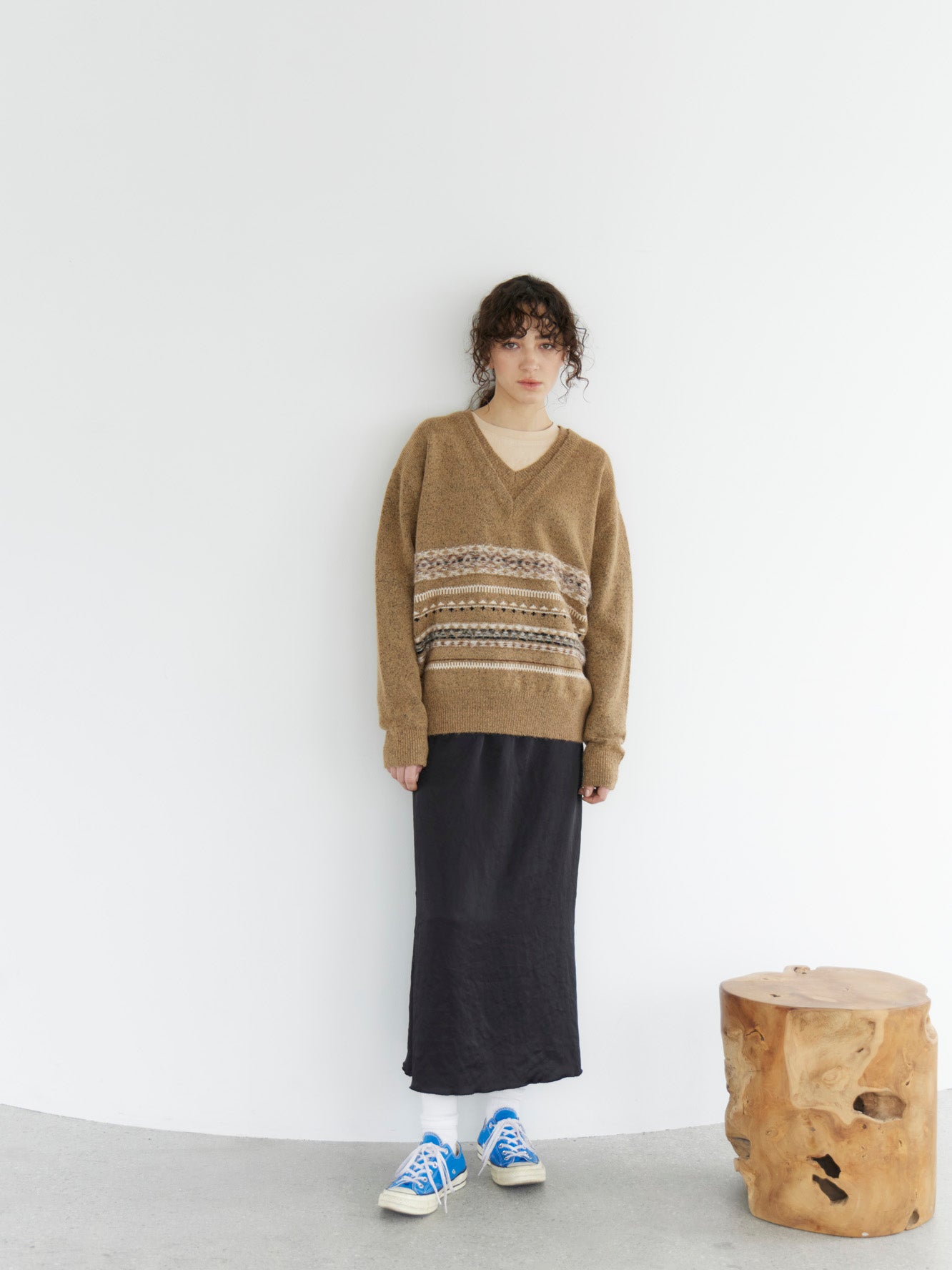 Embroidery Boa Skirt