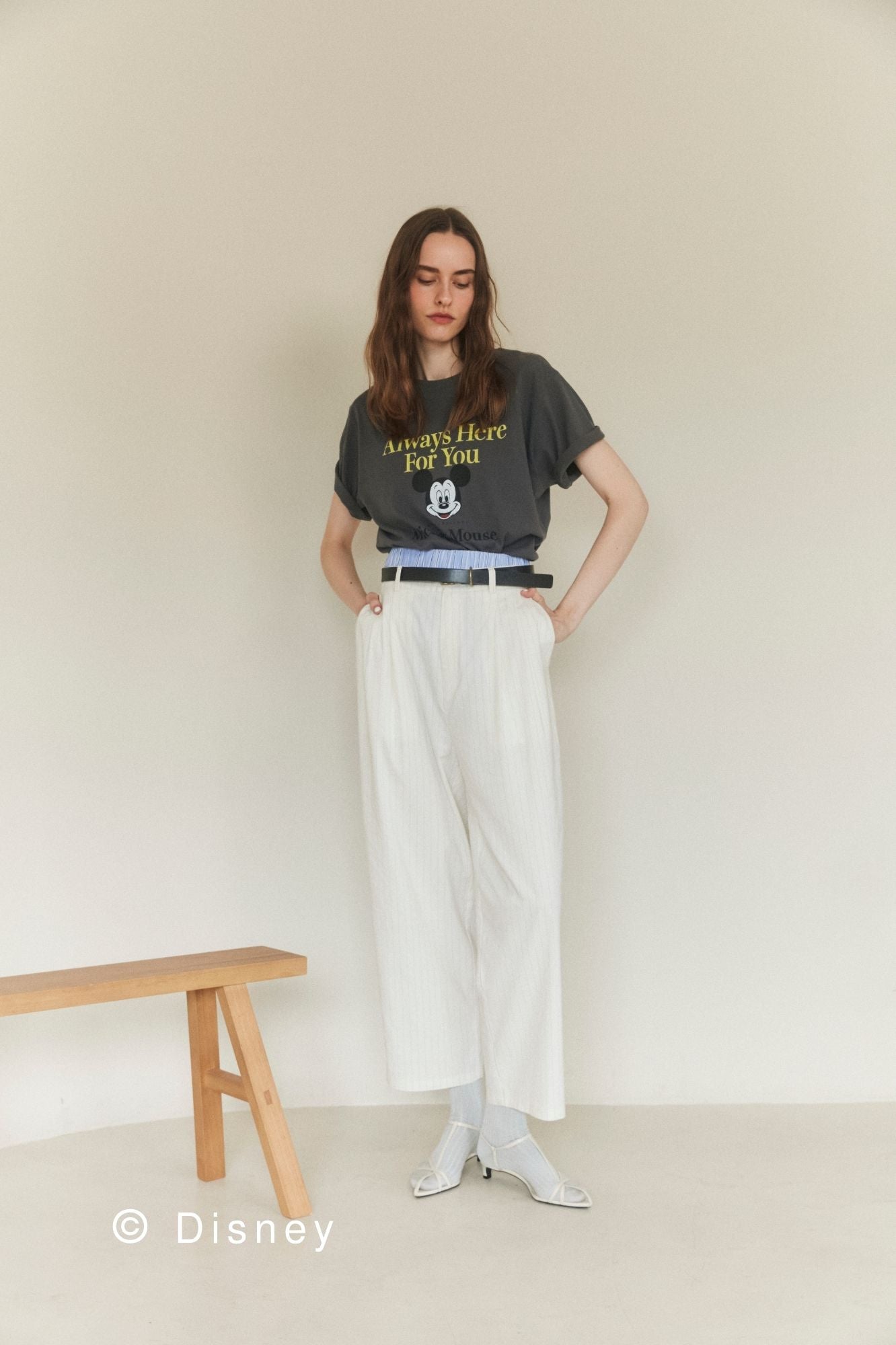 ＋81/Mickey tee ［ Mickey Mouse］