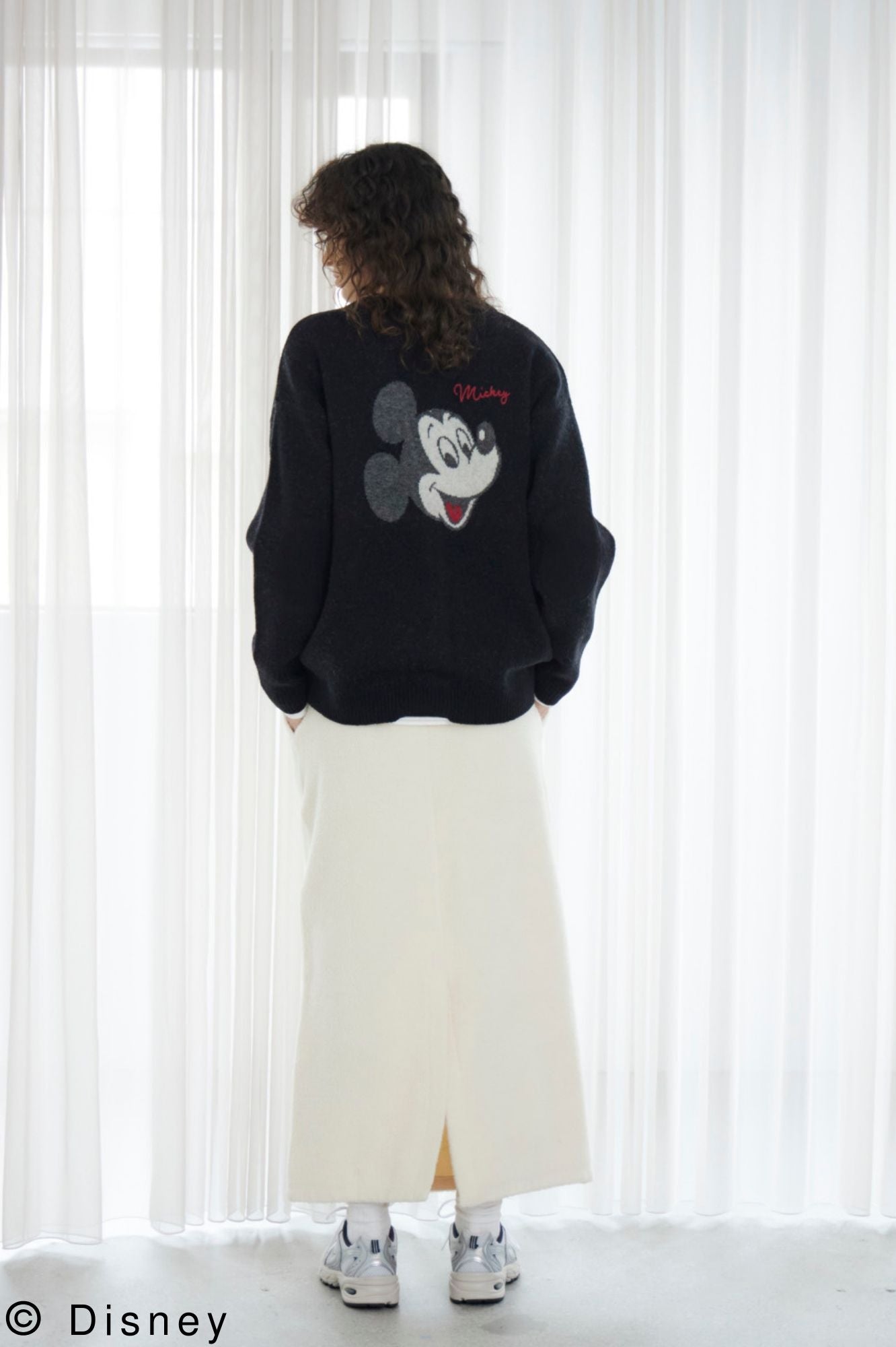 ［Mickey Mouse］Knit Cadigan