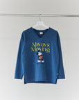 ［Mickey Mouse］V-neck L/S tee ②