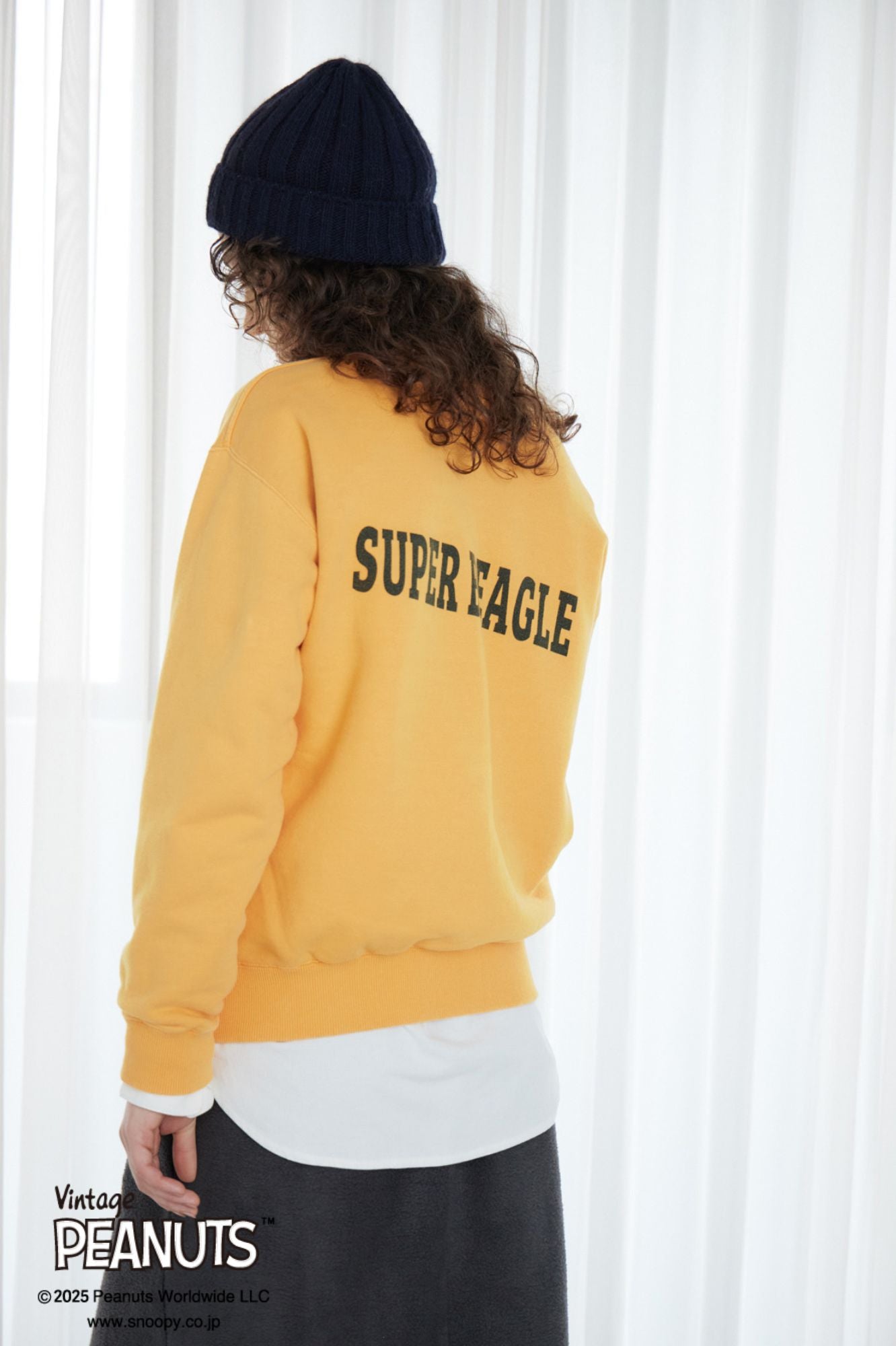 SNOOPY OZONE wash Sweat ②