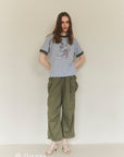 ＋81/Mickey ringer tee ［ Mickey Mouse］