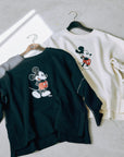 Side bents sweat ［Mickey Mouse］