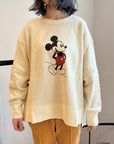 Side bents sweat ［Mickey Mouse］