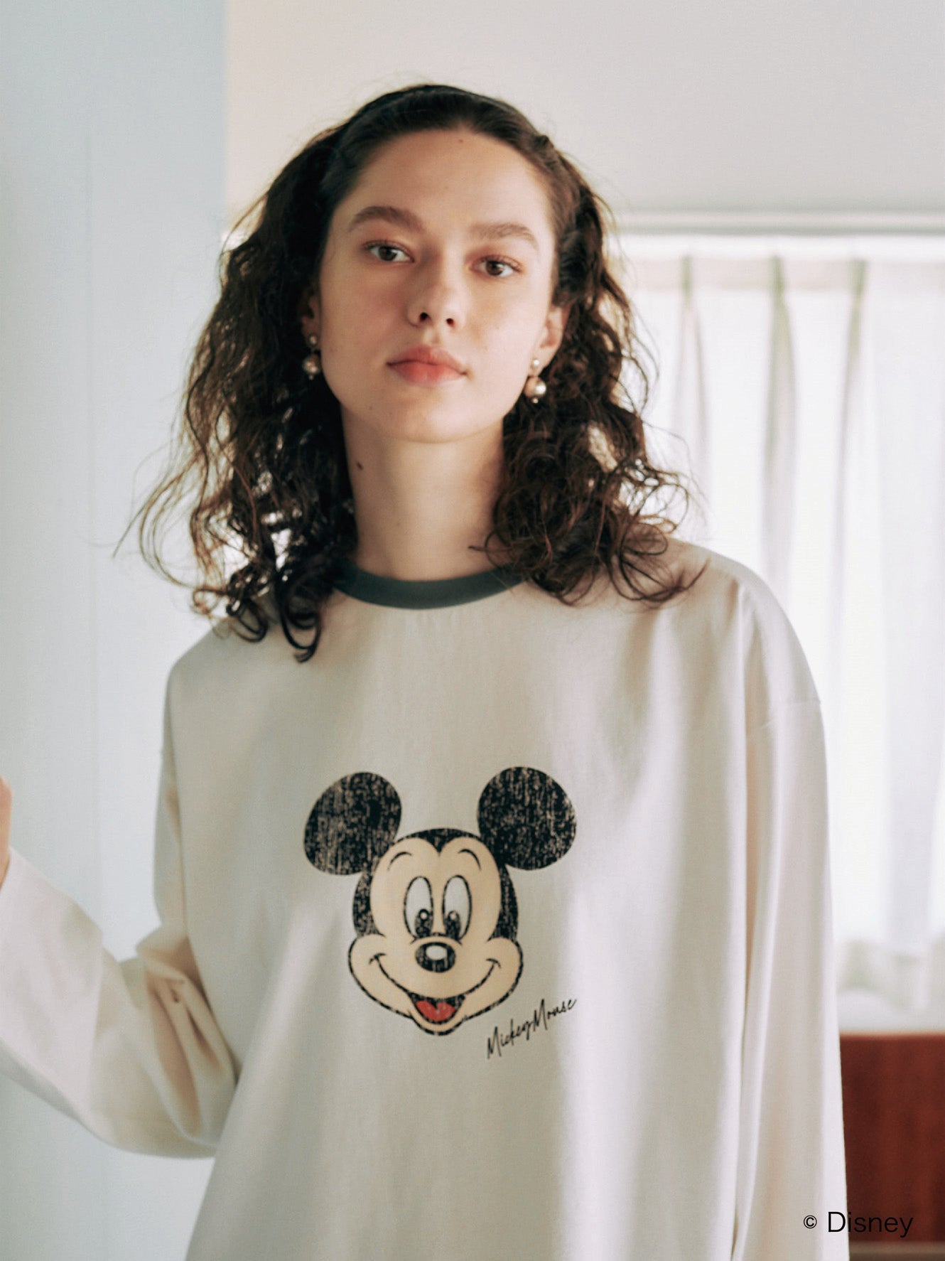 L/S tee ［Mickey Mouse］ – +81BRANCA