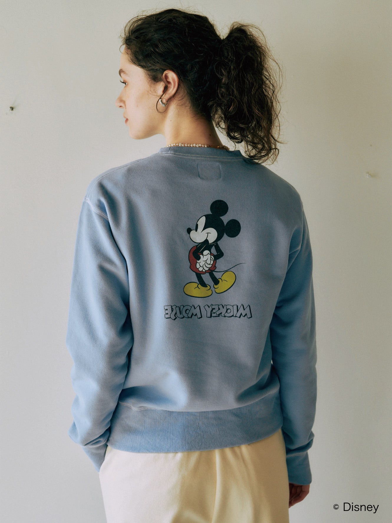 +81BRANCA 81ブランカ Mickey sweat ＋81/Mickey sweat ［ Mickey Mouse］ – +81BRANCA