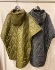 Quilting anorak Poncho