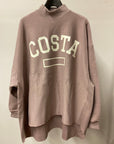 "COSTA" high neck sweat