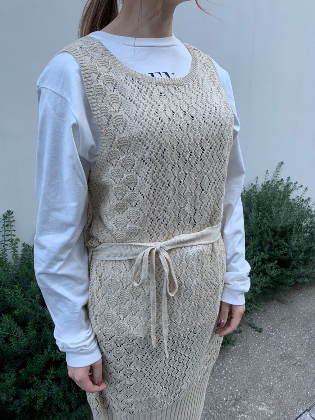 Crochet knit one piece